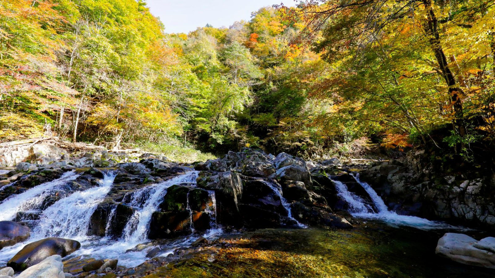 Rondreis Japan, Takayama Waterval, banner