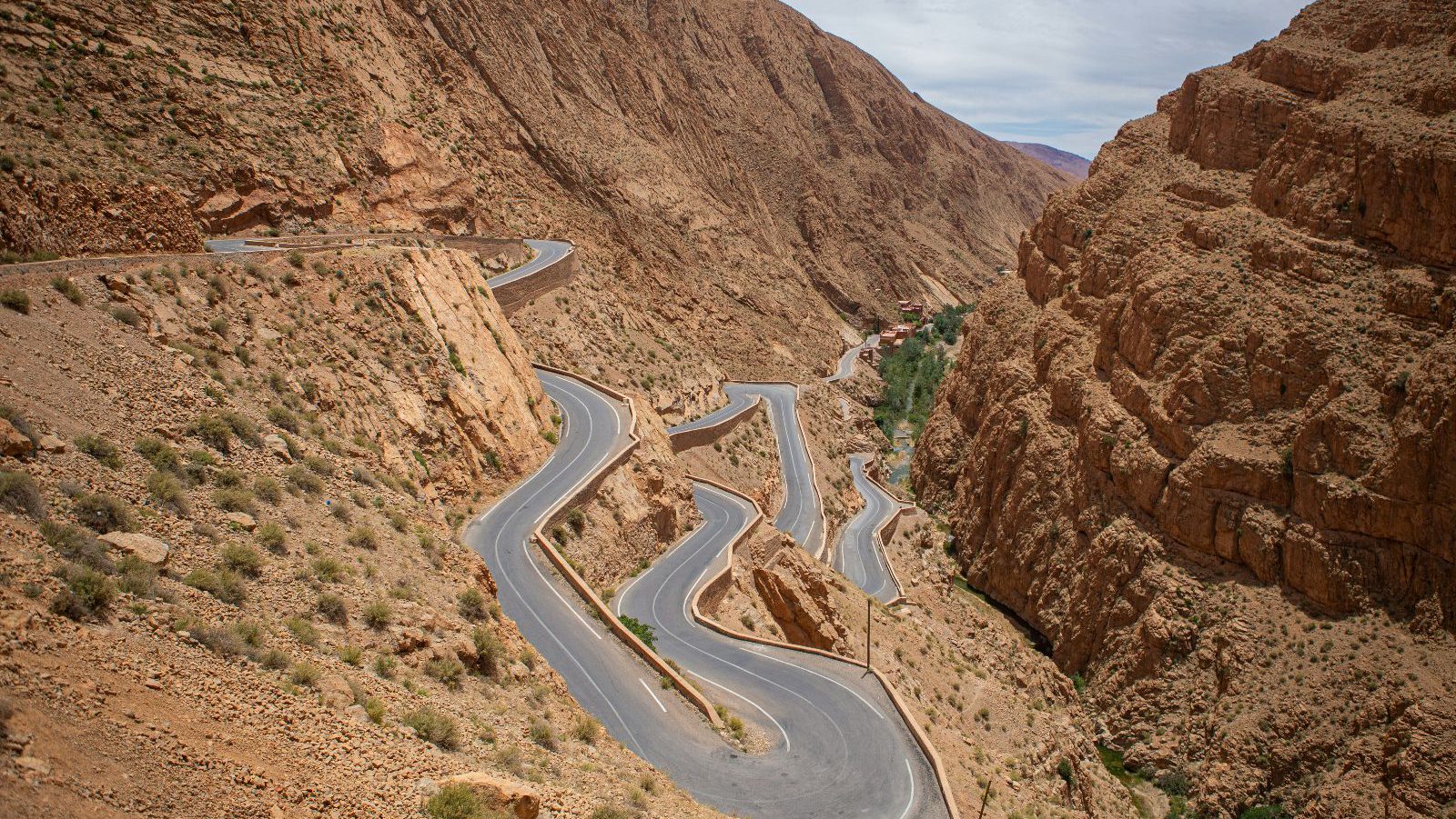 Rondreis Marokko, Dades Vallei, slingerweg door de vallei