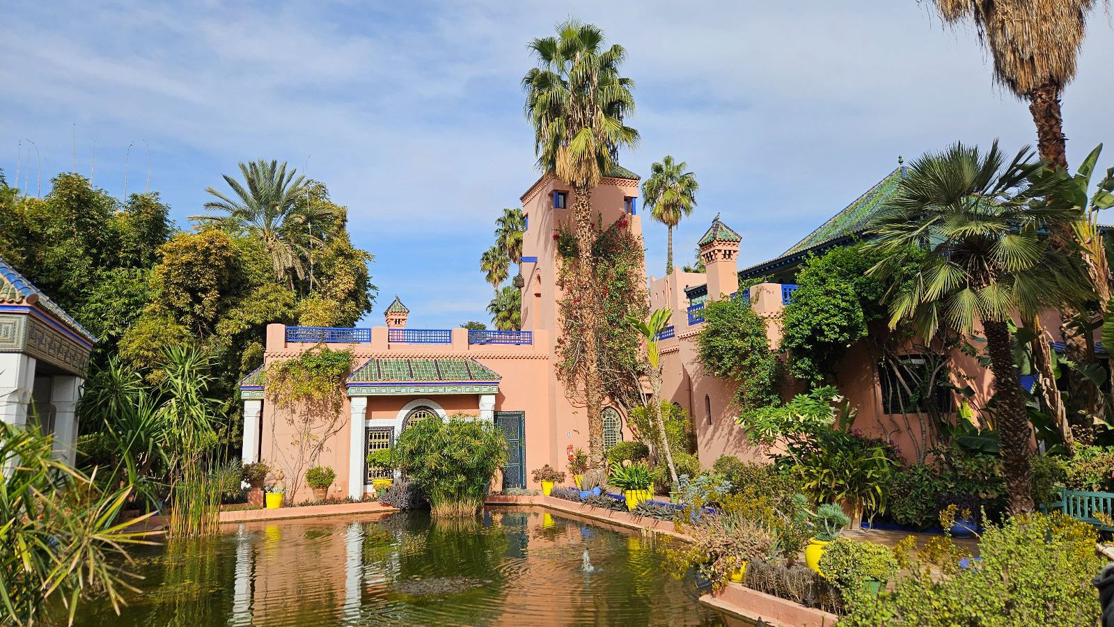 Rondreis Marokko, Marrakech, Majorelle tuin