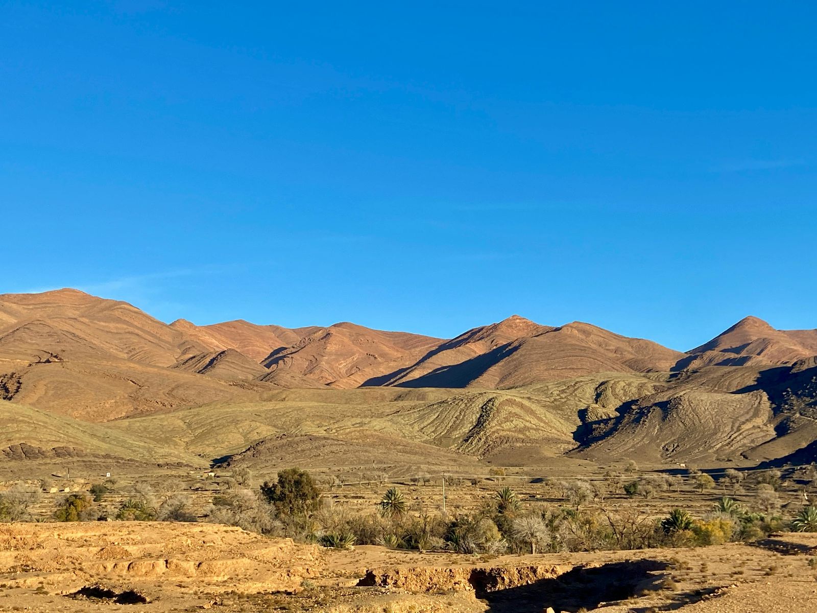 Rondreis Marokko, Taroudant, heuvels in de verte