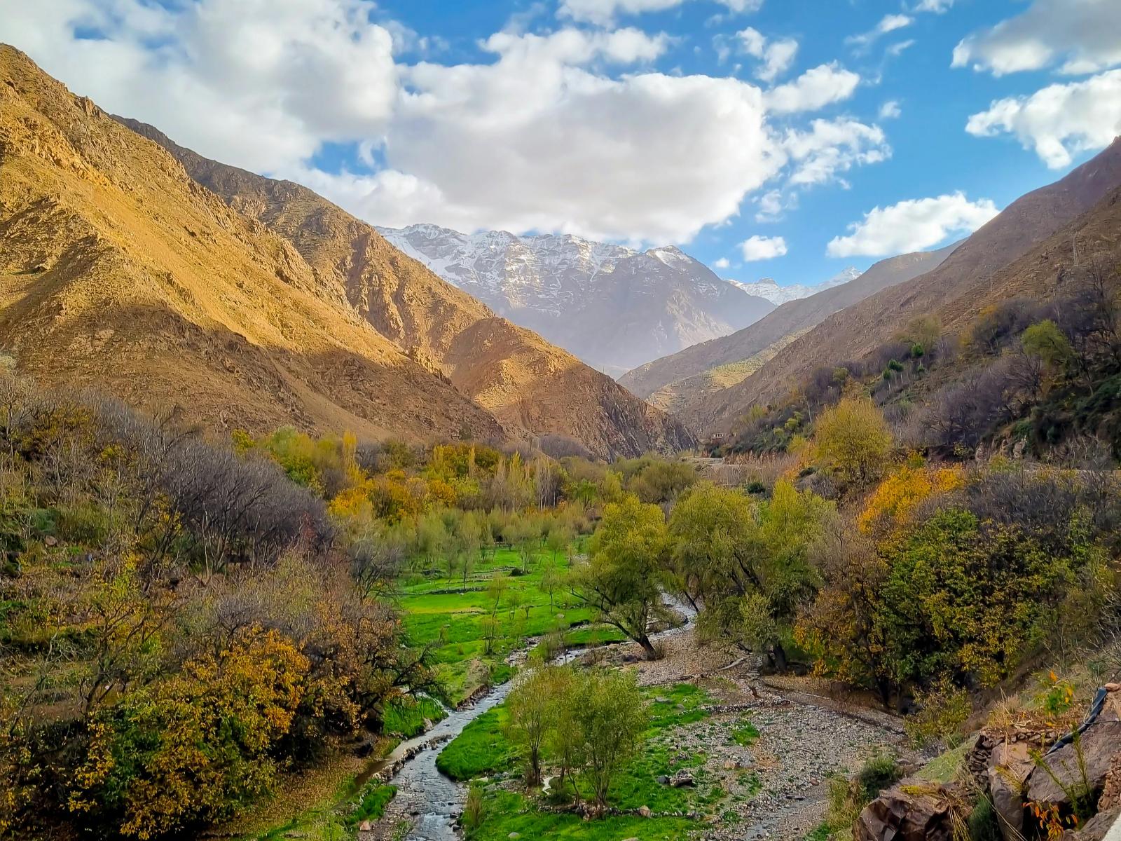 Rondreis Marokko, Tizi Oussem en Toubkal, vallei