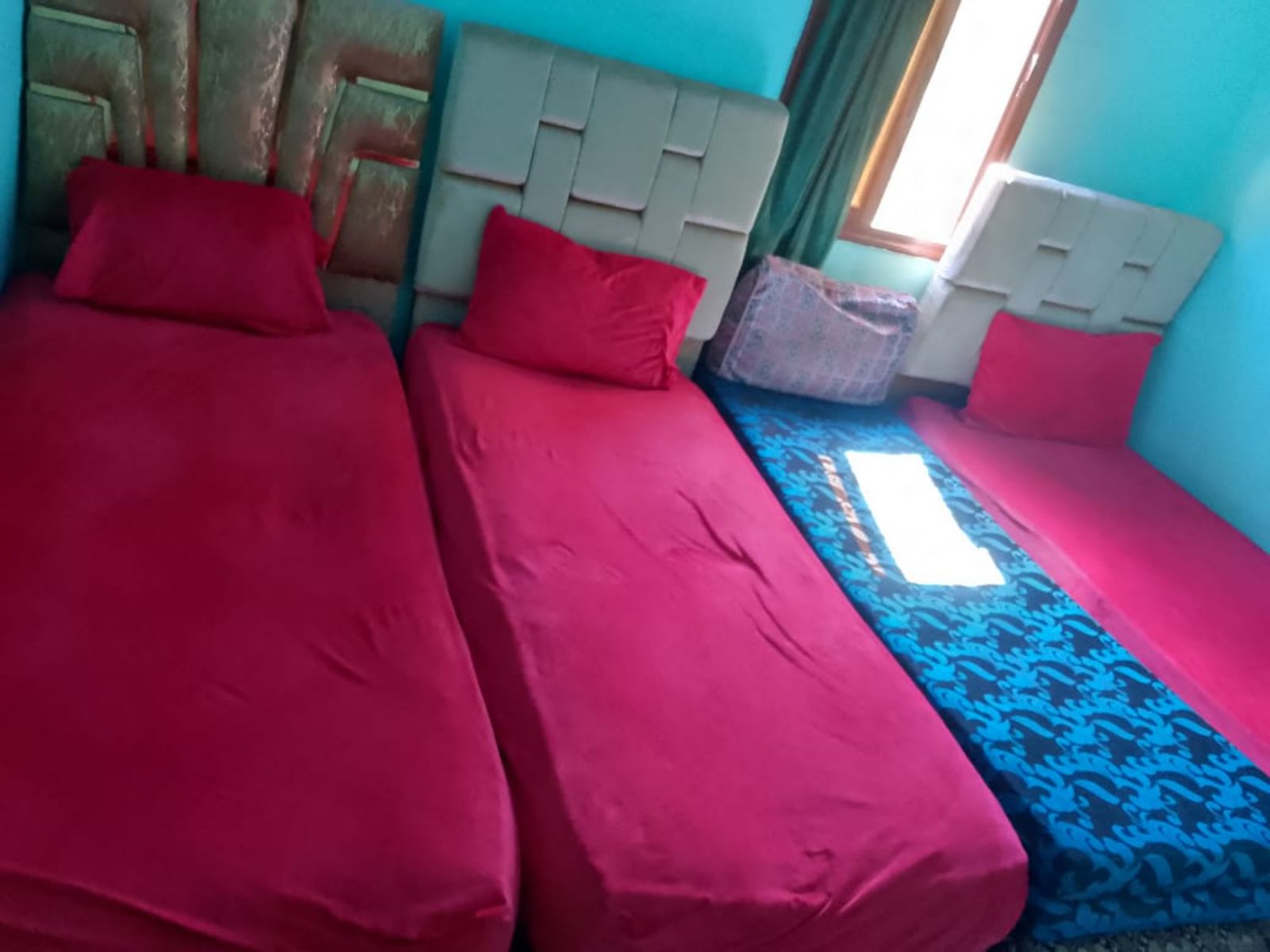 Rondreis Marokko, Toubkal Trekking, Tizi Oussem, Gite Taddarine, slaapkamer 2