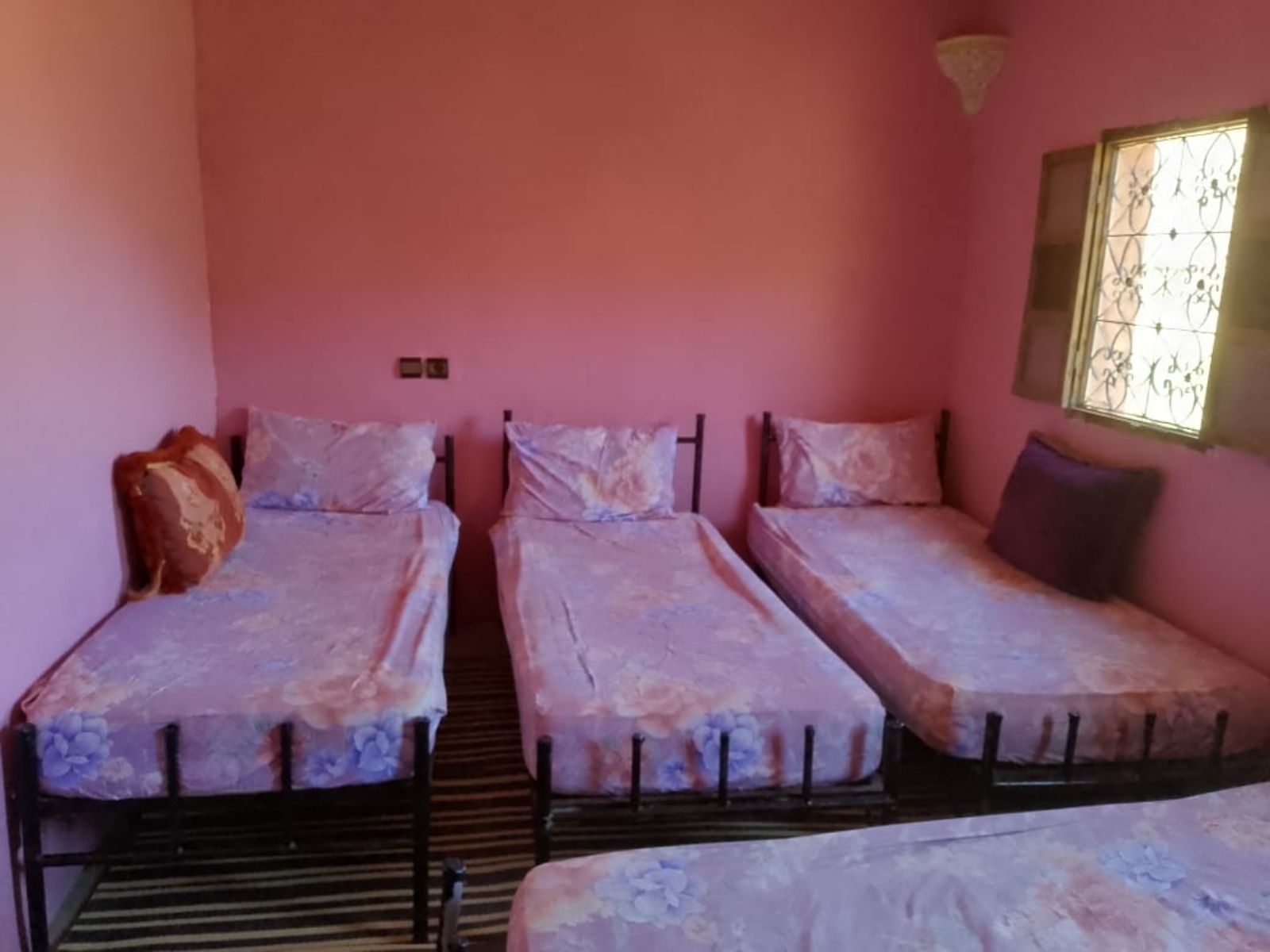 Rondreis Marokko, Toubkal Trekking, Tizi Oussem, Gite Taddarine, slaapkamer 3