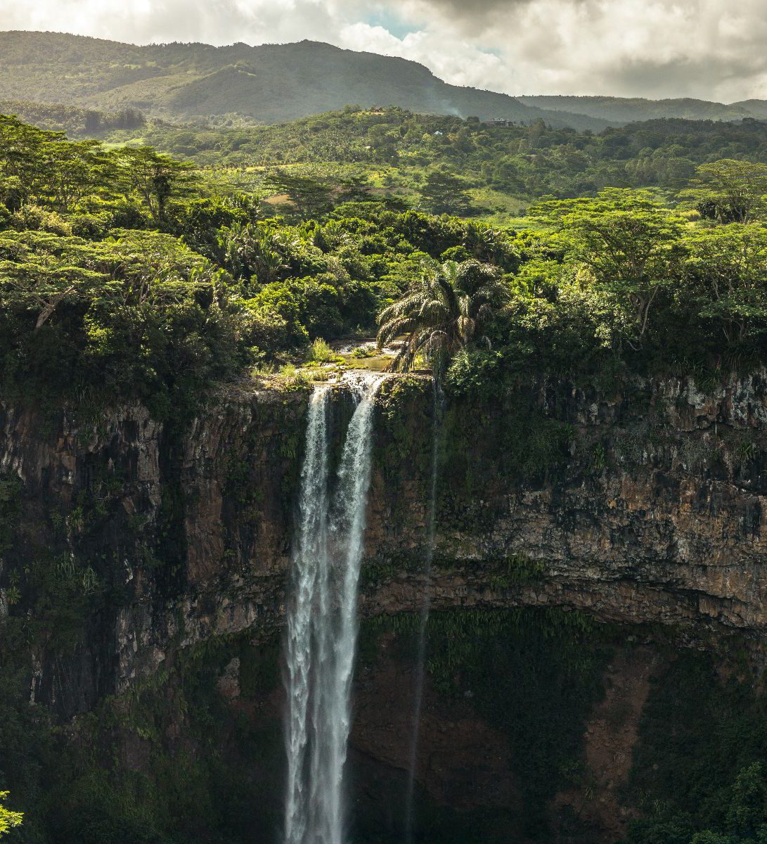 Rondreis Mauritius, Charamel, Charamel waterfall