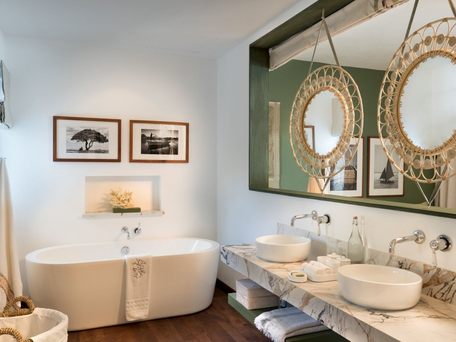Rondreis Mauritius, Poste Lafayette, La Maison d'Ete Boutique Hotel, badkamer