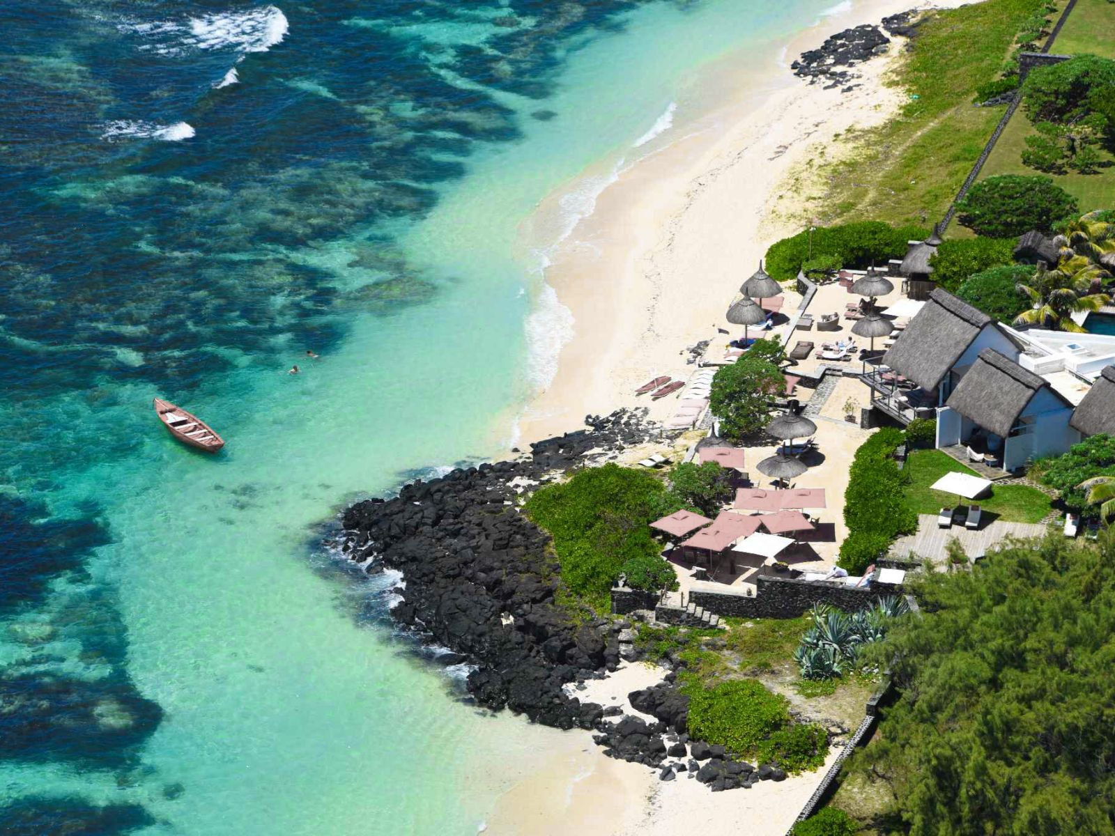 Rondreis Mauritius, Poste Lafayette, La Maison d'Ete Boutique Hotel, hotel aan de kust