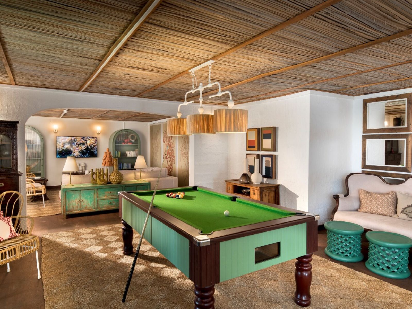Rondreis Mauritius, Poste Lafayette, La Maison d'Ete Boutique Hotel, lounge