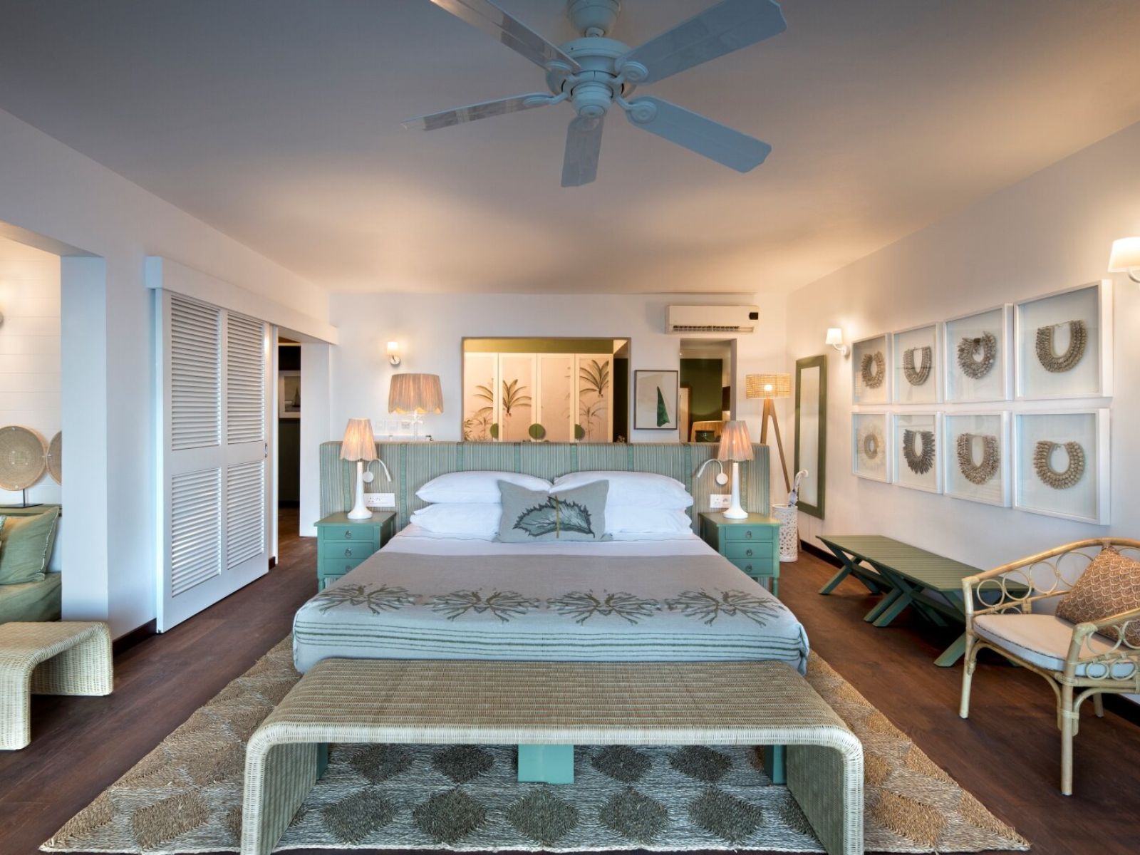 Rondreis Mauritius, Poste Lafayette, La Maison d'Ete Boutique Hotel, slaapkamer
