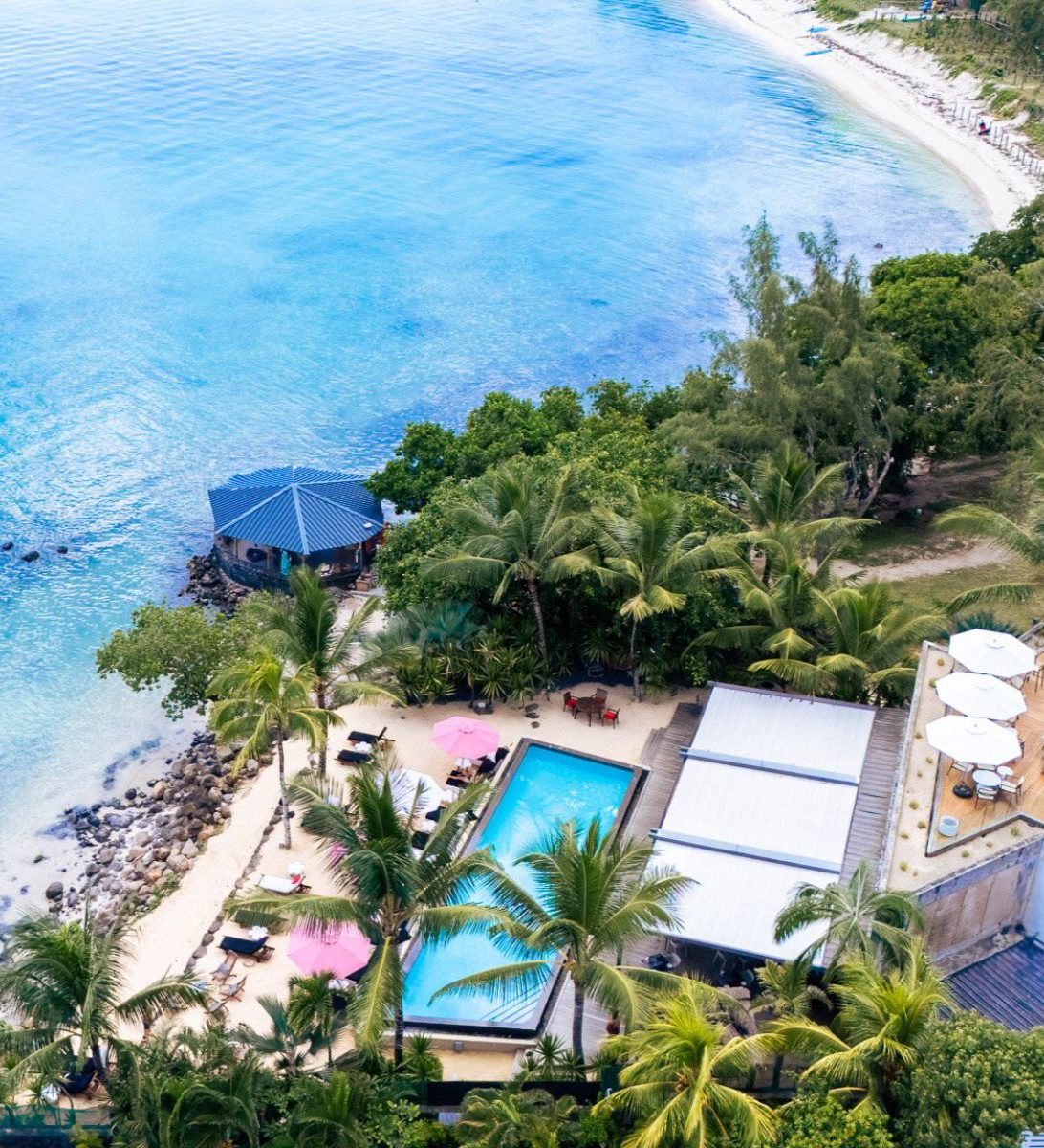Rondreis Mauritius, Trou aux Biches, Mystik Lifestyle Boutique Hotel, hotel aan het water
