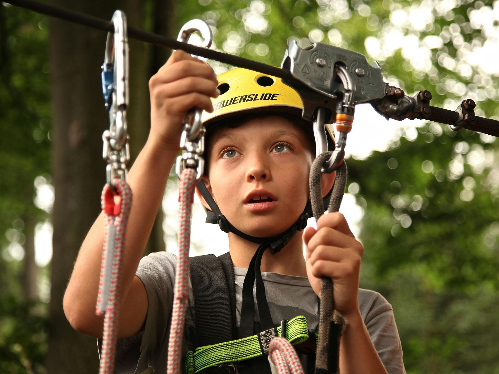 Rondreis Zuid-Afrika, excursie forest zipline Hazyview, jongen