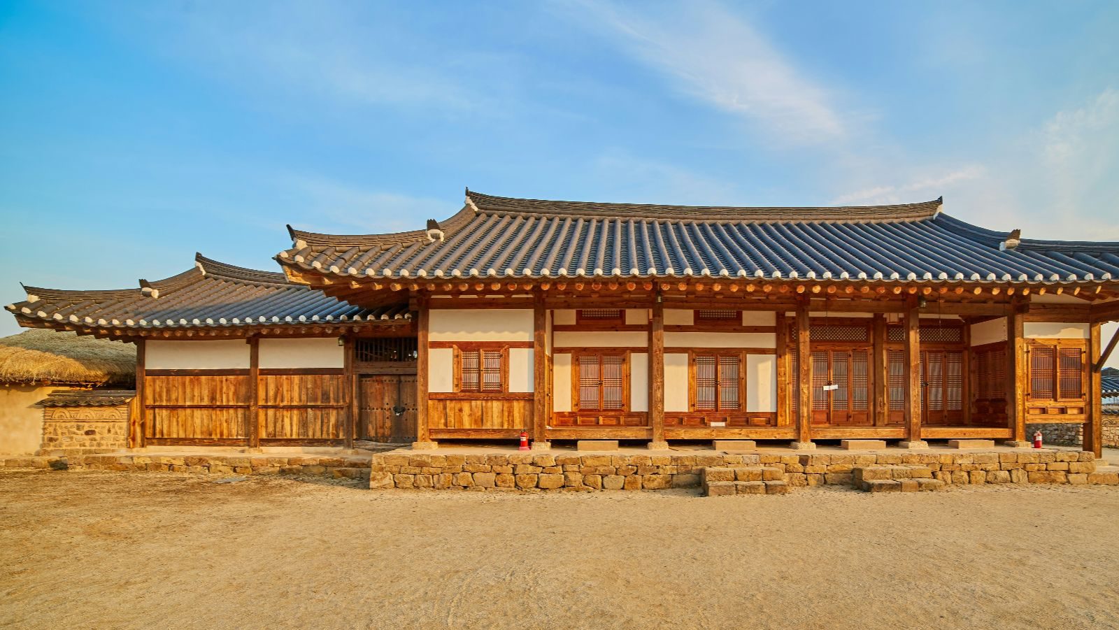 Rondreis Zuid-Korea, Andong, tempel Hahoe Folk Village