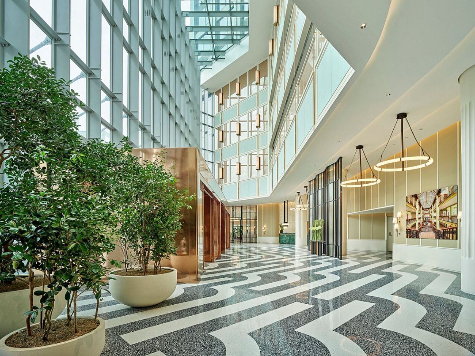 Rondreis Zuid Korea, Busan, Grand Josun, Lobby