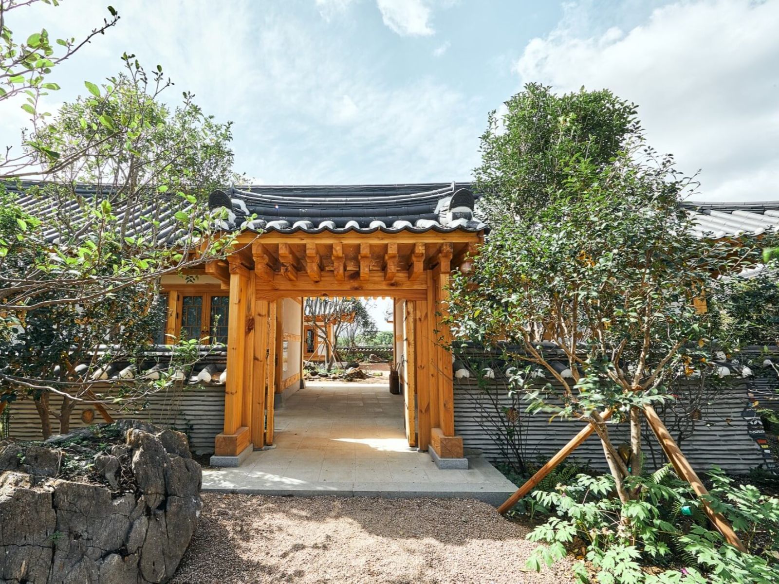 Rondreis Zuid Korea, Gyeongju, Heritage Yuwa, buitenaanzicht