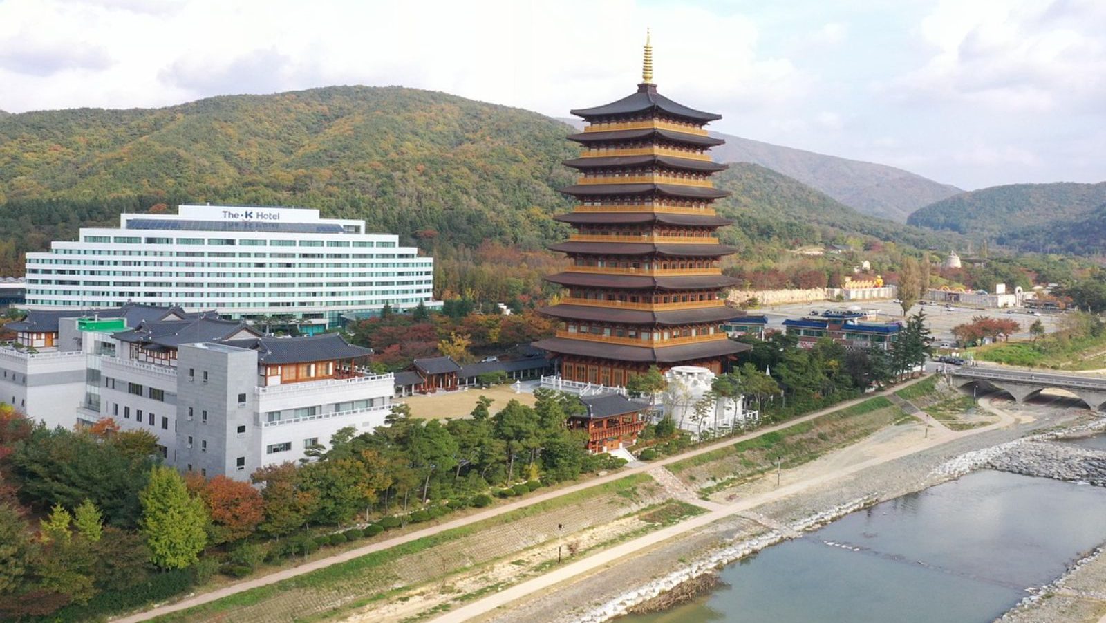 Rondreis Zuid-Korea, Gyeongju, stad van bovenaf