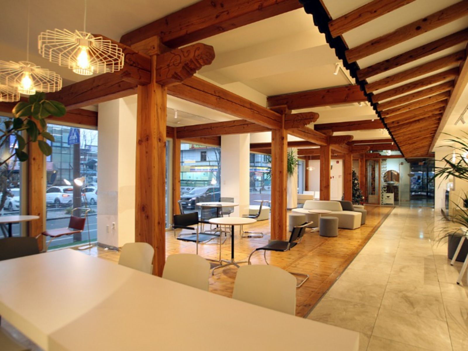Rondreis Zuid-Korea, Jeonju, Taejogung Hanok Hotel, Blissful café