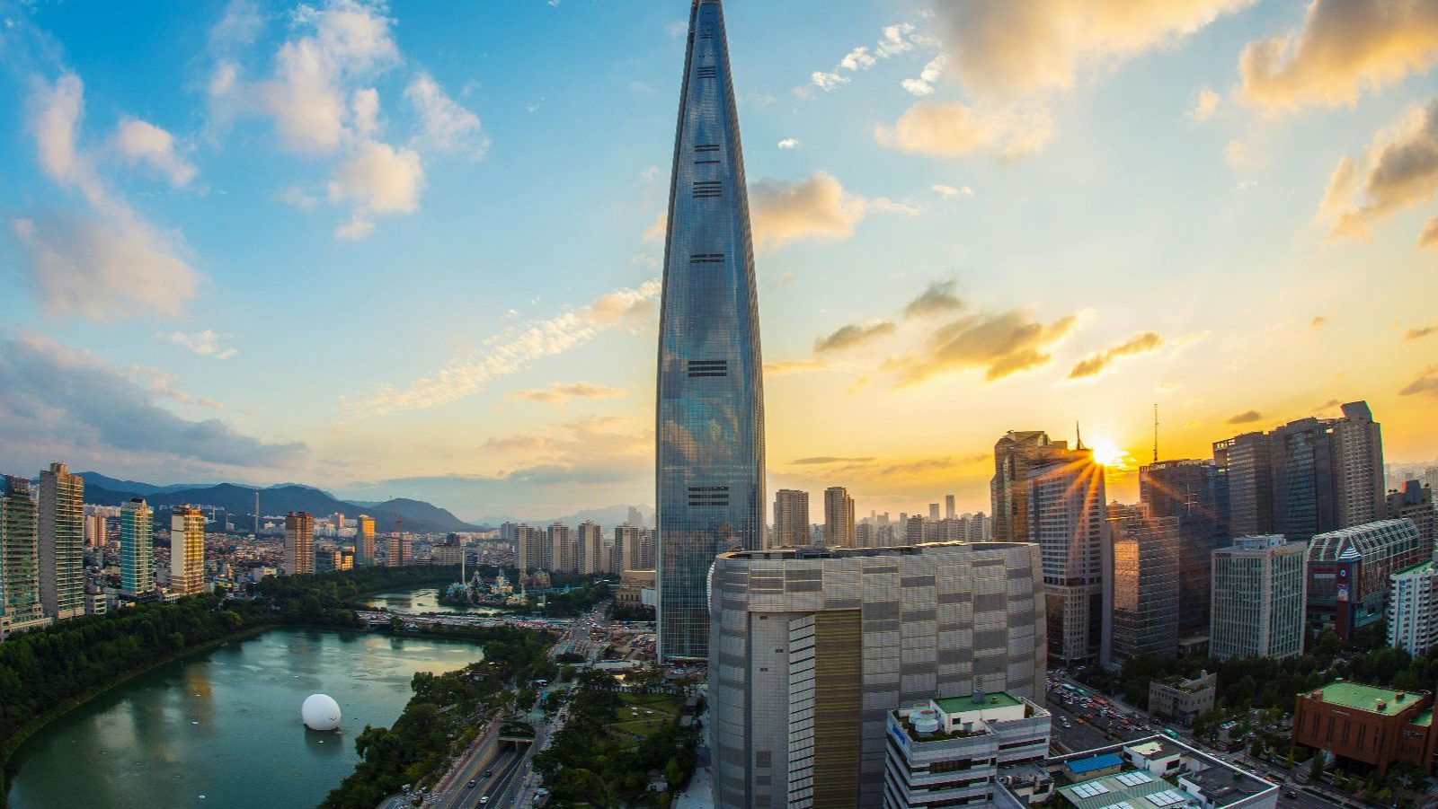 Rondreis Zuid-Korea, Seoul, skyline