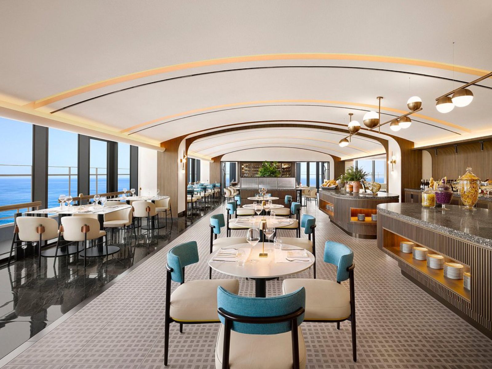 Rondreis Zuid-Korea, Sockho, Cassia Hotel, restaurant in hotel