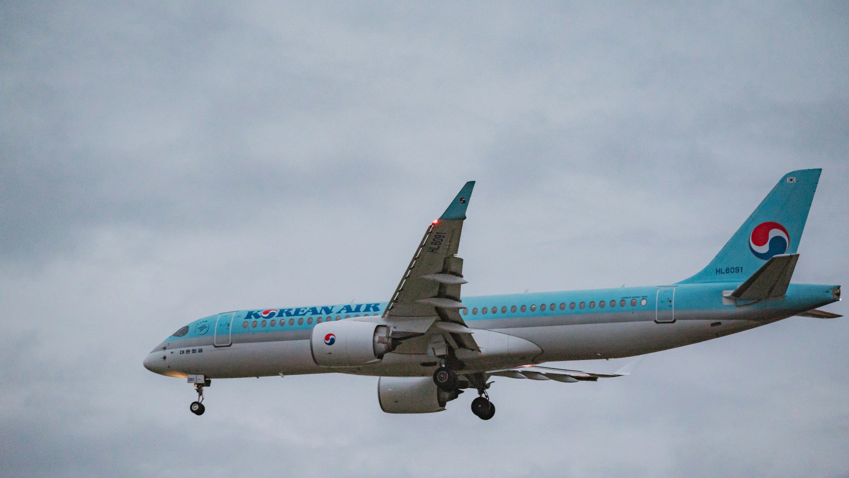 Korean Air vliegtuig