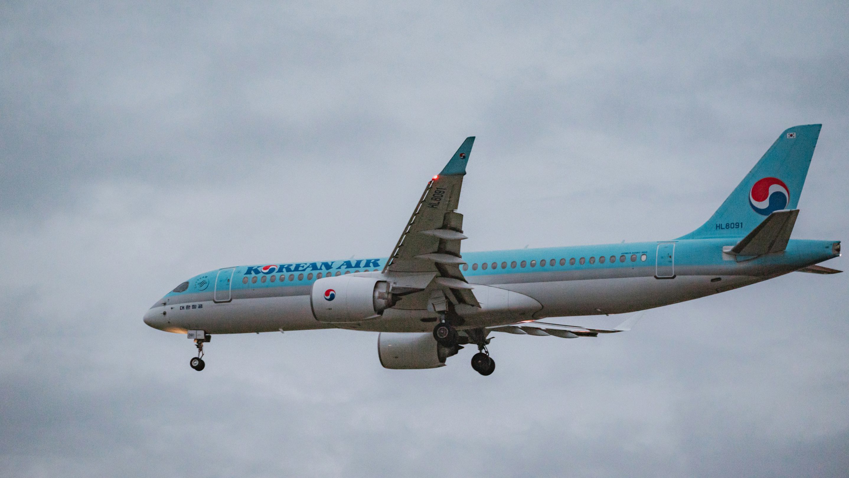Korean Air vliegtuig