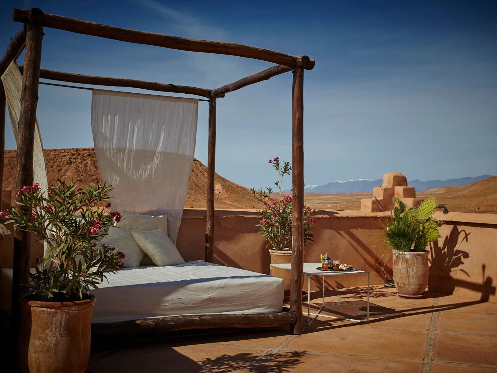 Rondreis Marokko, Ait Ben Haddou, Riad Caravana, dakterras2