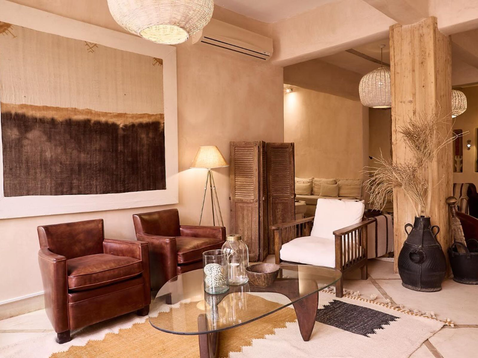 Rondreis Marokko, Ait Ben Haddou, Riad Caravana, lobby