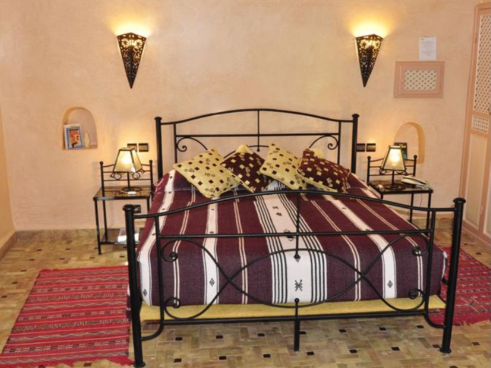 Rondreis Marokko, Taroudant, Dar Zitoune, slaapkamer 2