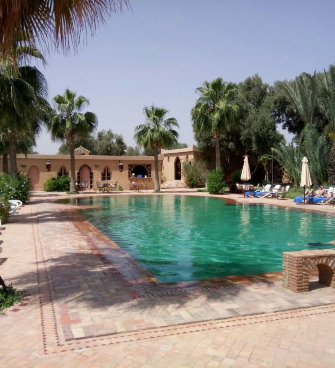 Rondreis Marokko, Taroudant, Dar Zitoune, zwembad