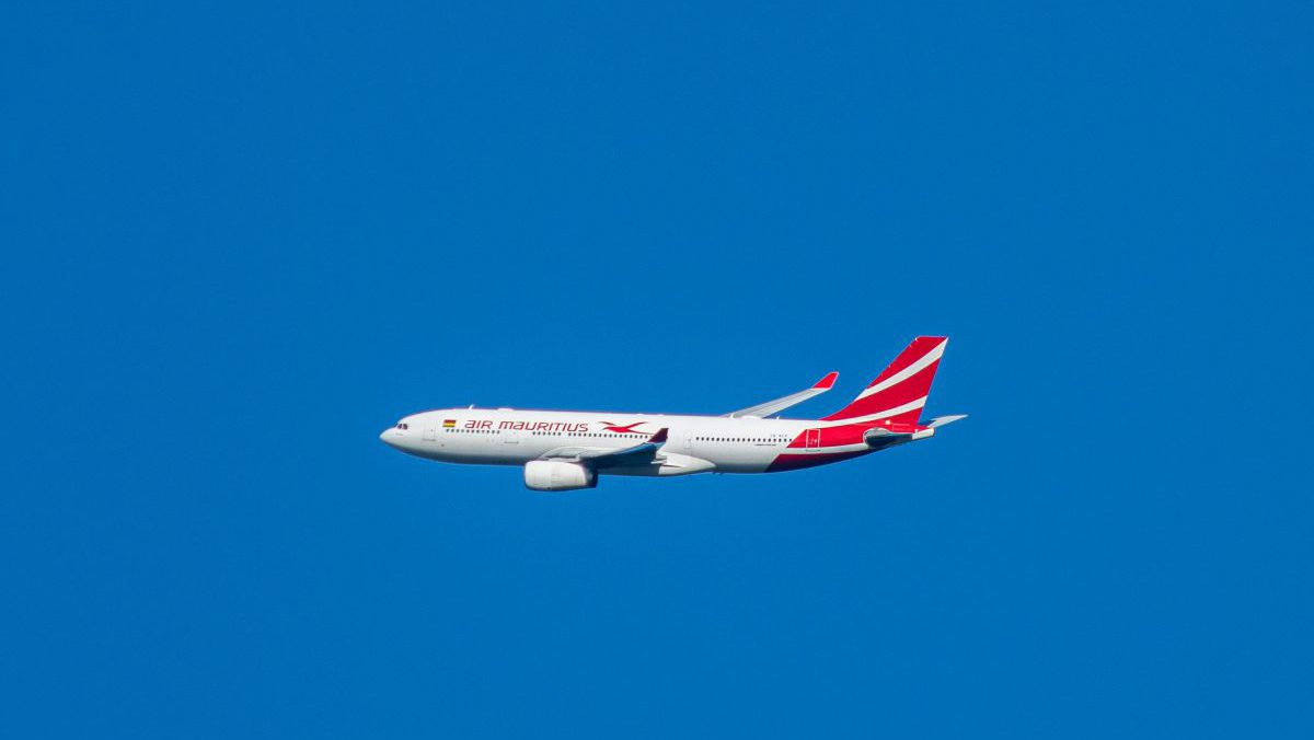 Rondreis Mauritius, Air Mauritius vliegtuig
