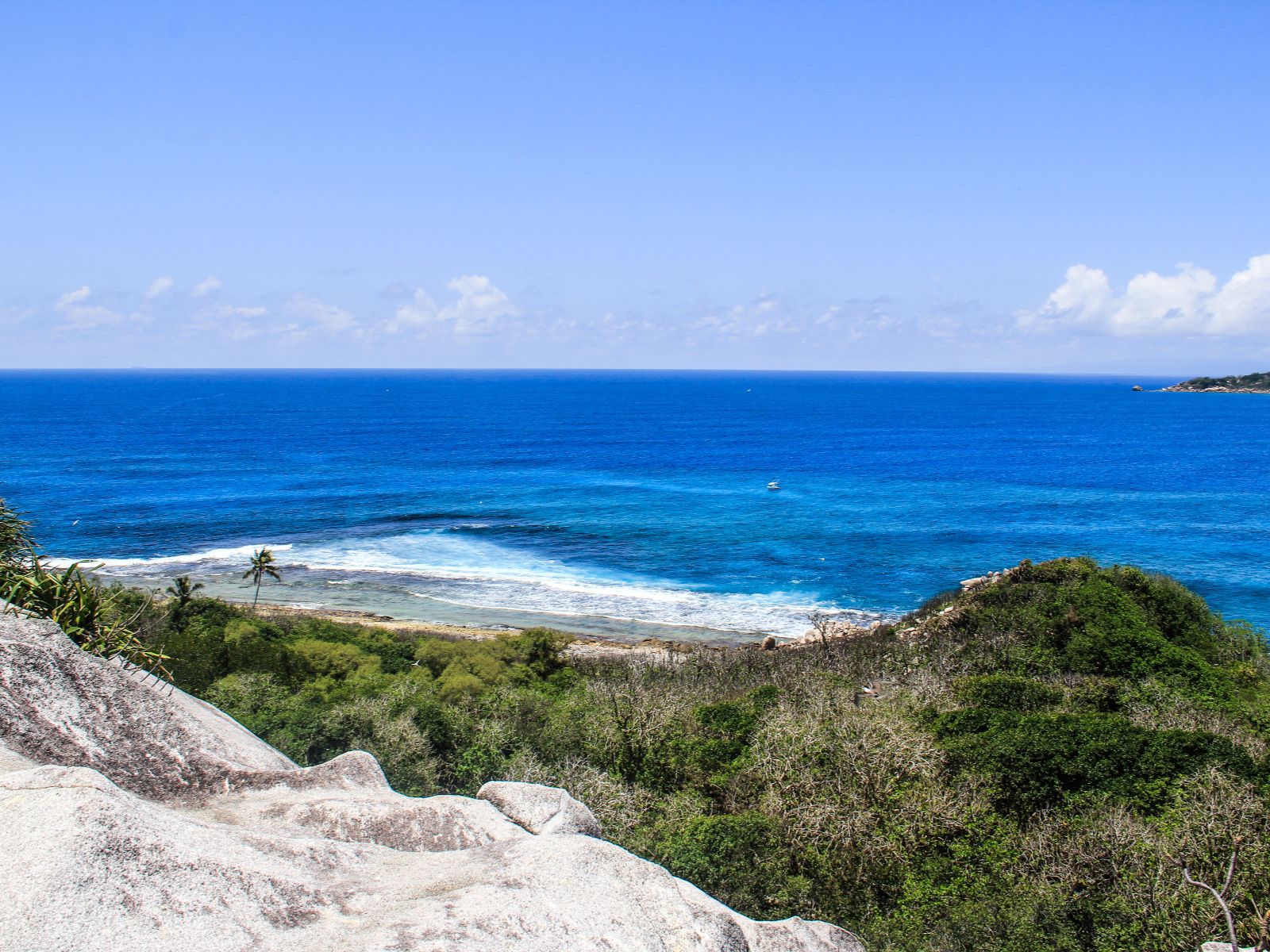 Rondreis Seychellen, Praslin, excursie eilandhoppen Cousin Curieuse St Pierre, Praslin Island Cousin, zee