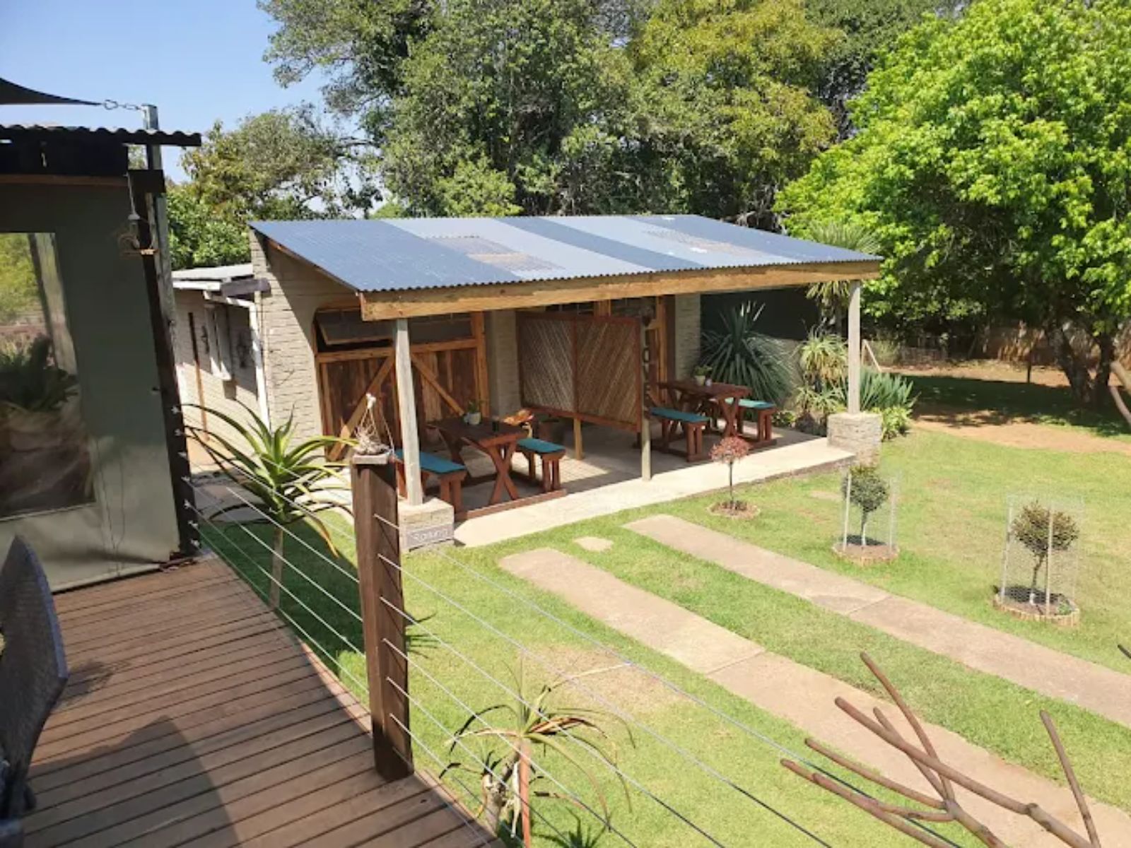 Rondreis Zuid-Afrika, Graskop, Rustique Guest House, buitenhuisje