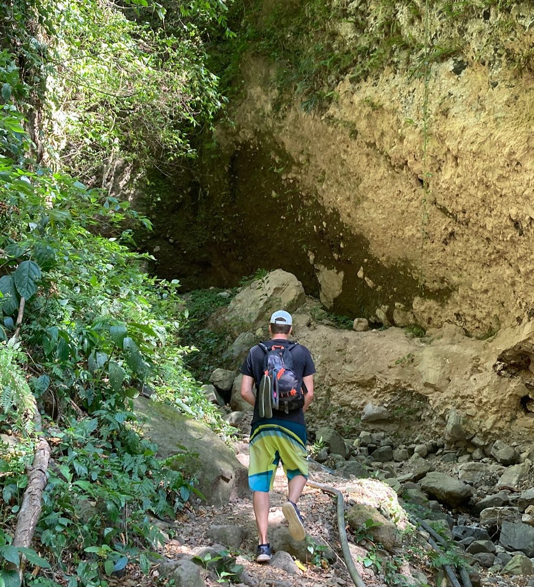 Rondreis Nicaragua, Ometepe Island, excursie hike San Ramon waterval, wandelpad Rondreis Nicaragua, Ometepe Island, excursie hike San Ramon waterval, wandelpad