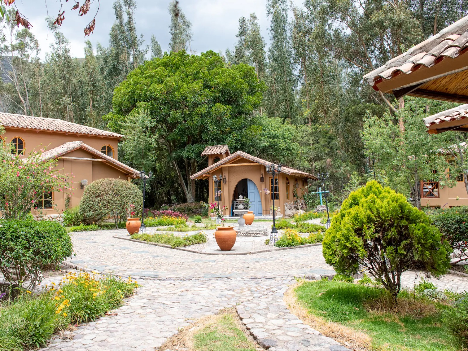 Rondreis Peru, Heilige Vallei, Urubamba, Tariq Sacred Valley, tuin
